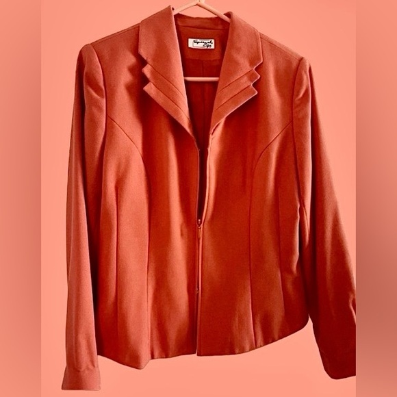 Spiegel Life Blazer Tailored Fit. Lined, Quality Zip Like New worn once Vintage - Picture 7 of 7